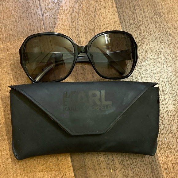Karl Lagerfeld Accessories - Karl Lagerfeld sunglasses with case